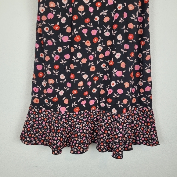 Talbots floral fit and flair dress - Picture 10 of 13